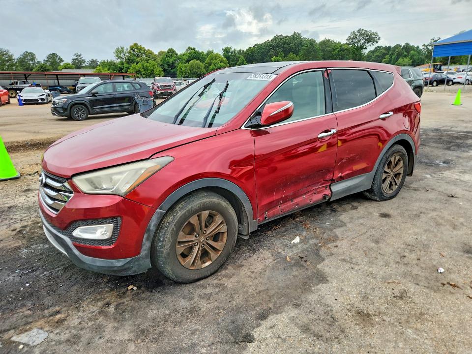 2013 Hyundai VIN 5XYZU3LB4DG110656 COPART salvage auction — SIDE, Oh - Certificate Of Title, sold $1,150 on 2026-07-06 (photo 1)