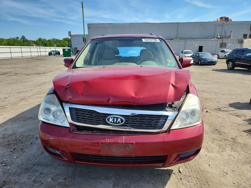 2011 Kia SEDONA VIN KNDMG4C71B6374923 COPART salvage auction — FRONT END, VA - CERT OF TITLE - SALVAGE, sold $475 on 2026-07-08 (photo 5)