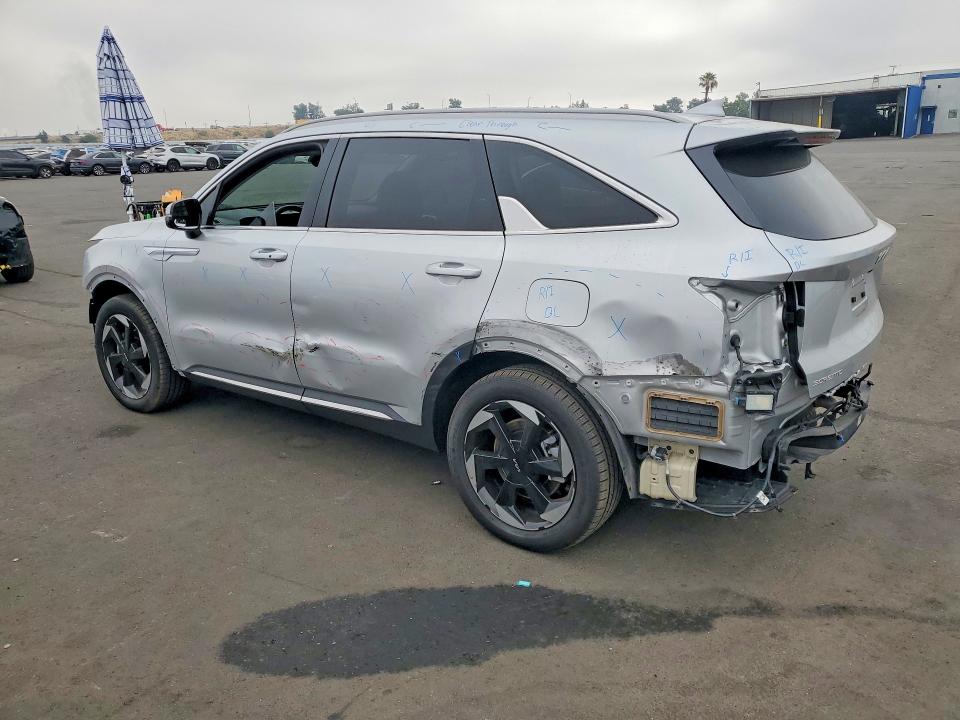2025 Kia Sorento VIN KNDRH4JG1S5341173 COPART salvage auction — FRONT END, Ca - Salvage Certificate, sold $11,400 on 2026-08-24 (photo 2)