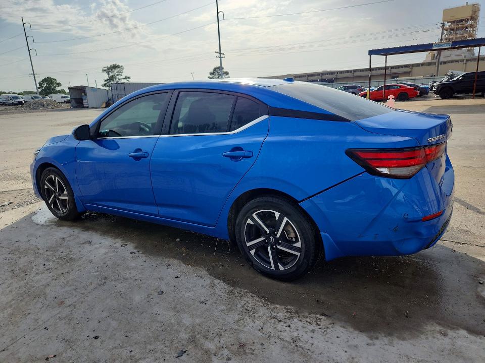 2024 Nissan Sentra VIN 3N1AB8CV2RY204390 COPART salvage auction — SIDE, Salvage Title, sold $4,300 on 2026-07-29 (photo 2)