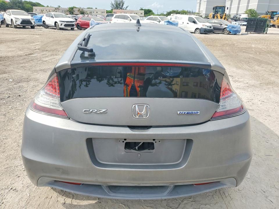 2011 Honda Cr-z VIN JHMZF1D65BS014864 COPART salvage auction — MINOR DENT/SCRATCHES, FL - CERT OF TITLE-REBUILT, sold $450 on 2026-07-17 (photo 6)