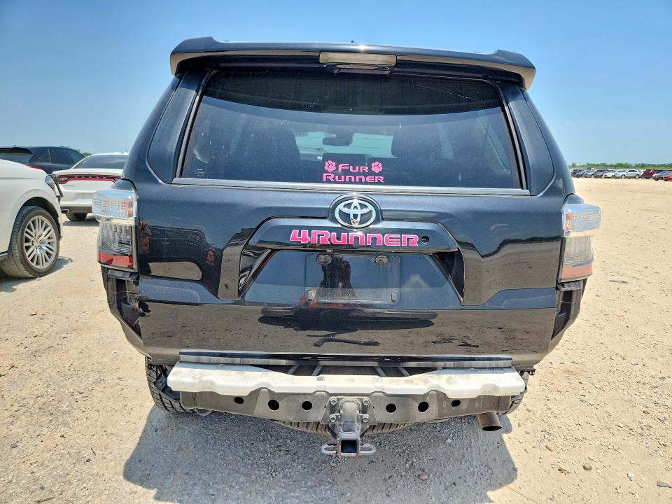 2021 Toyota 4runner VIN JTEMU5JR7M5857145 COPART salvage auction — REAR END, Tx - Salvage Vehicle Title, sold $11,600 on 2026-07-02 (photo 6)