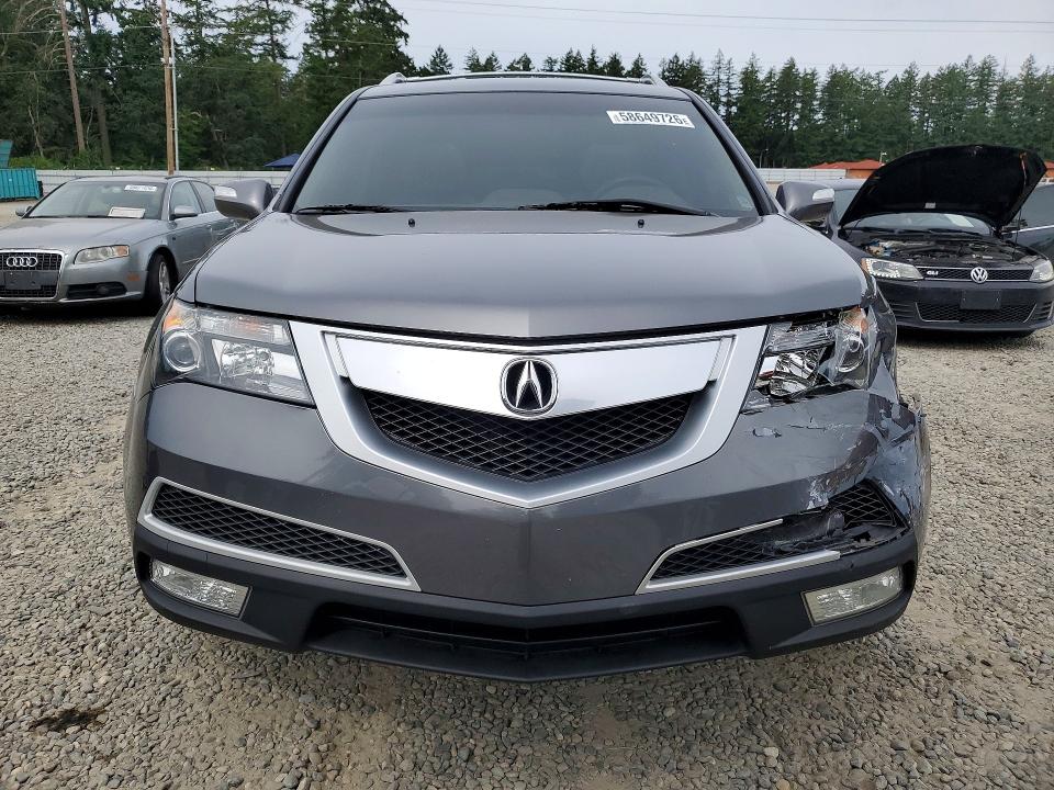2012 Acura VIN 2HNYD2H35CH523803 COPART salvage auction — FRONT END, WA - BILL OF SALE, sold $2,000 on 2026-07-12 (photo 5)