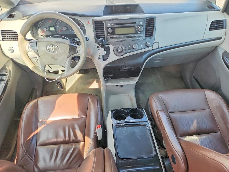 2014 Toyota Sienna VIN 5TDZK3DC1ES438571 COPART salvage auction — SIDE, Nj - Cert Of Title-Salvage, sold $700 on 2026-07-31 (photo 8)