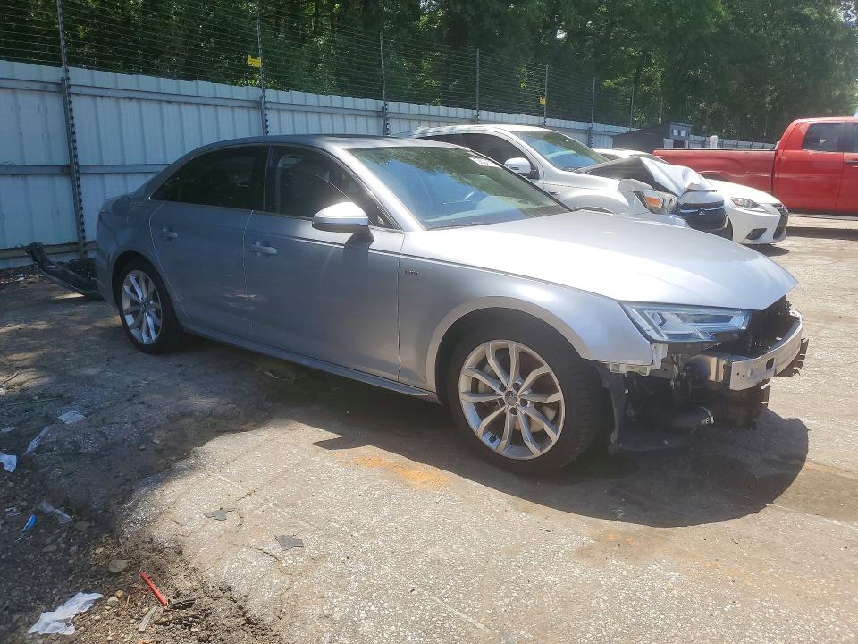 2019 Audi A4 VIN WAUFNBF45KN008146 COPART salvage auction — FRONT END, Ga - Cert Of Title-Salvage, sold $325 on 2026-07-21 (photo 4)