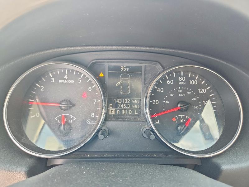2014 Nissan Rogue VIN JN8AS5MT3EW619362 COPART salvage auction — REAR END, Tx - Salvage Vehicle Title, sold $525 on 2026-07-09 (photo 9)