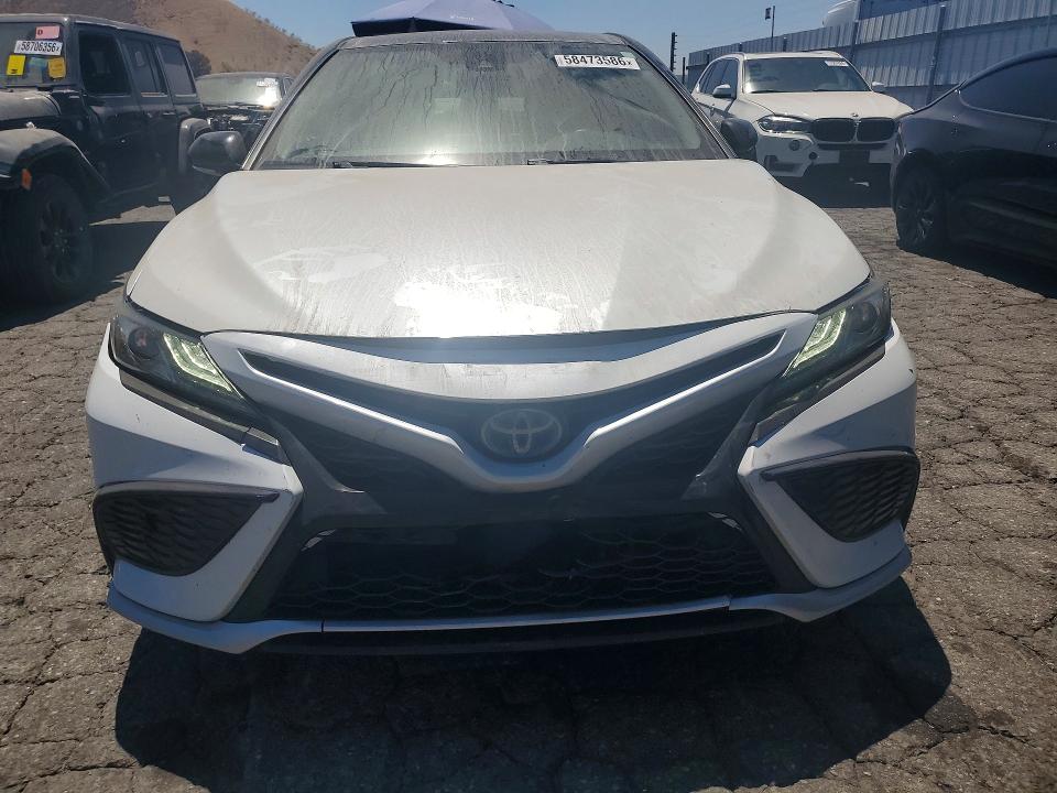 2021 Toyota VIN 4T1K31AK1MU024159 COPART salvage auction — REAR END, CA - SALVAGE CERTIFICATE, sold $7,500 on 2026-07-02 (photo 5)