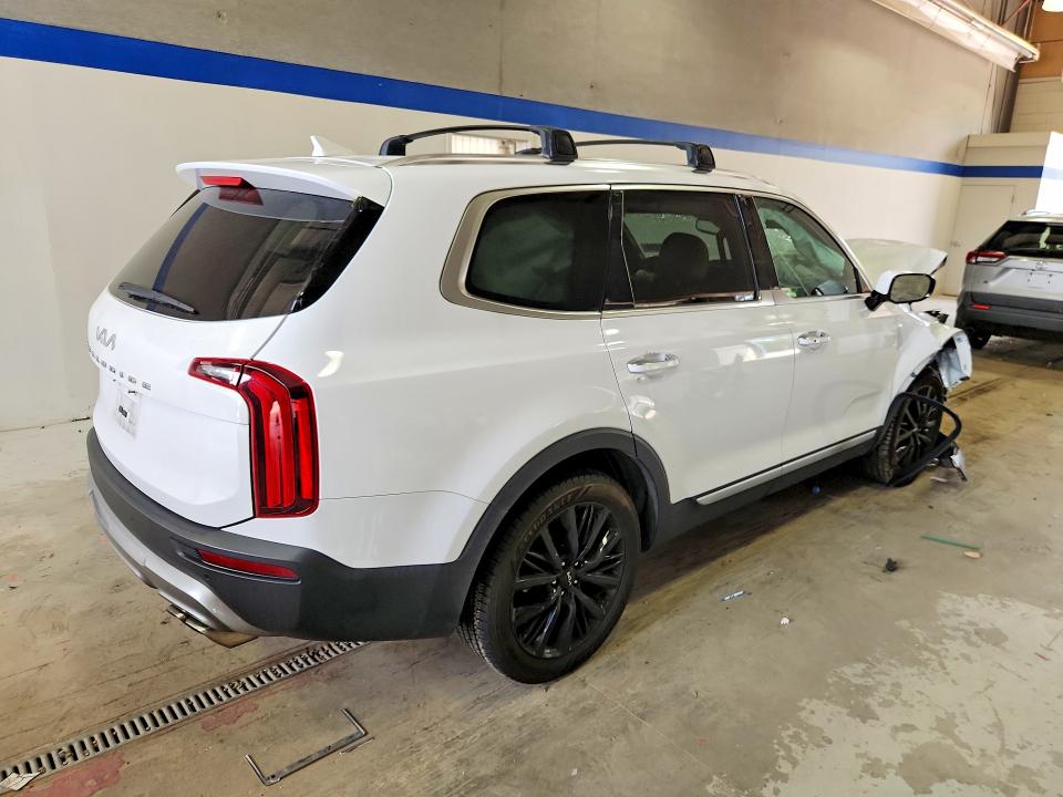 2022 Kia Telluride VIN 5XYP54HC6NG281406 COPART salvage auction — FRONT END, Va - Cert Of Title - Salvage, sold $5,200 on 2026-07-10 (photo 3)