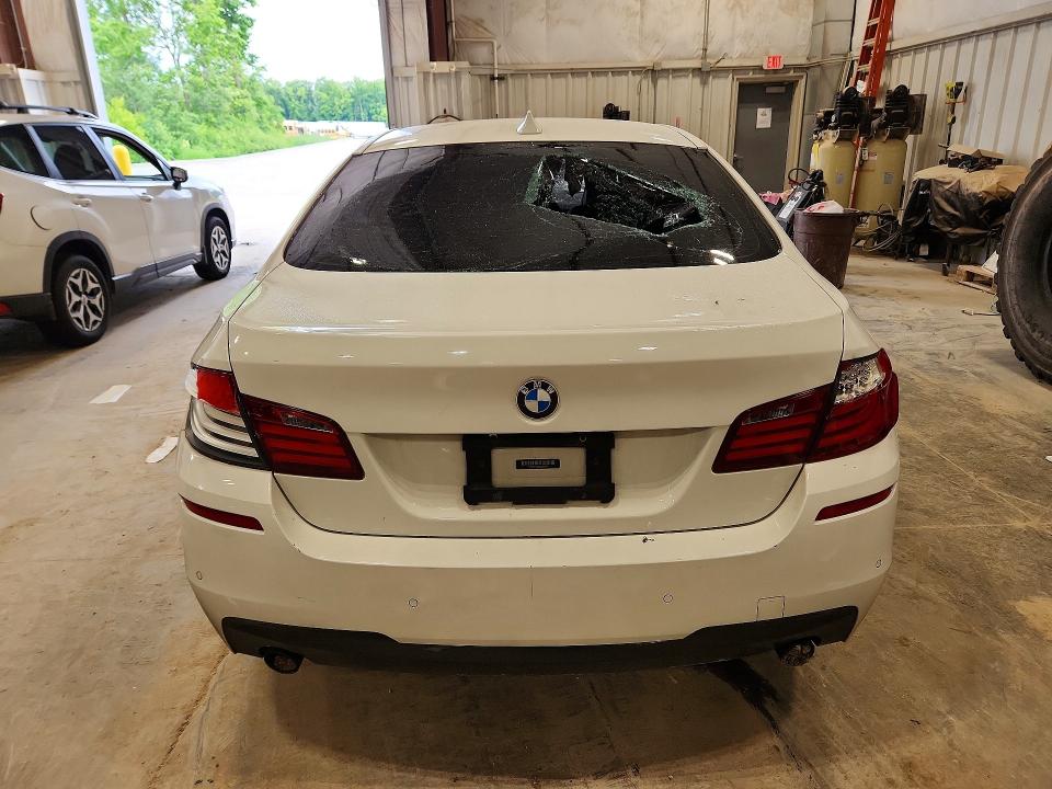 2012 BMW 5er VIN WBAFU7C52CDU65680 COPART salvage auction — VANDALISM, Wi - Junked Vehicle Bill Of Sale, sold $600 on 2026-07-08 (photo 6)