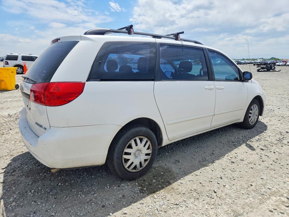 2008 Toyota Sienna VIN 5TDZK23C58S124325 COPART salvage auction — FRONT END, CO - PUBLIC - SALVAGE TITLE, sold $625 on 2026-07-07 (photo 3)
