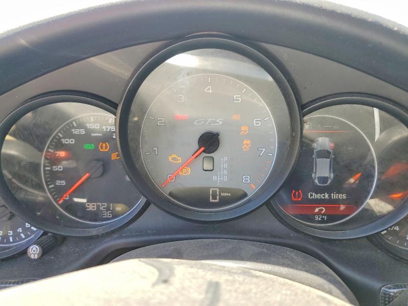 2016 Porsche VIN WP0AF2A70GL080869 COPART salvage auction — FRONT END, Fl - Dis/Dlr/Exp Only Clean Title (P), sold $16,400 on 2026-07-28 (photo 9)