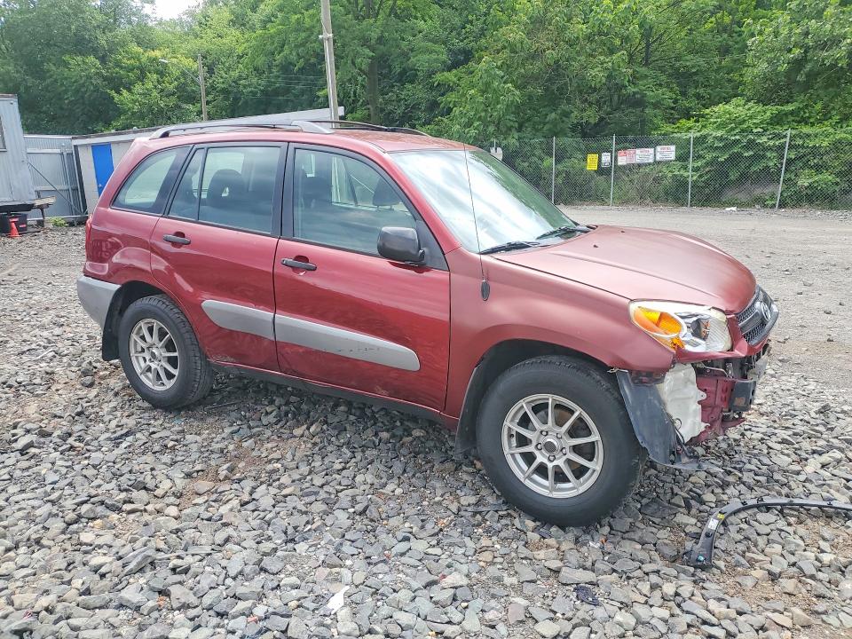 2004 Toyota Rav4 VIN JTEGD20V940043781 COPART salvage auction — FRONT END, Ny - Mv-907A Salvage Certificate, sold $725 on 2026-07-30 (photo 4)
