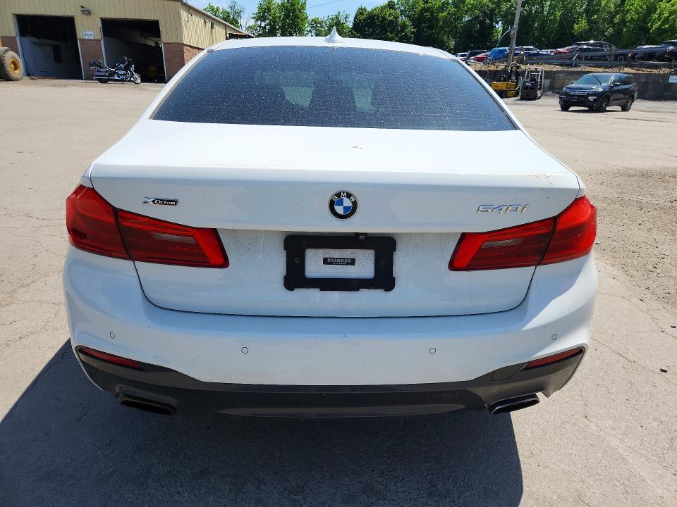 2020 BMW 5er VIN WBAJS3C08LCE05666 COPART salvage auction — REAR END, Ny - Mv-907A Salvage Certificate, sold $18,000 on 2026-08-04 (photo 6)