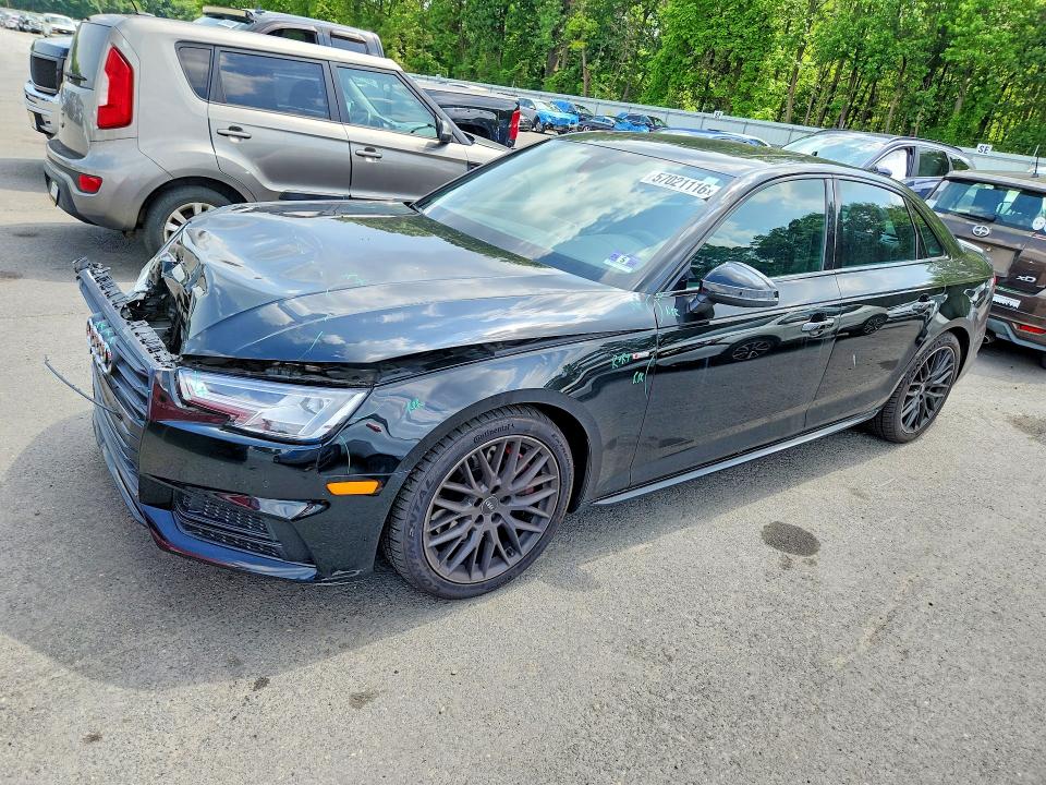 2018 Audi VIN WAUENAF4XJN000970 COPART salvage auction — FRONT END, Nj - Cert Of Title-Salvage, sold $7,400 on 2026-07-30 (photo 1)