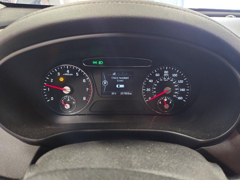 2016 Kia VIN 5XYPGDA35GG169770 COPART salvage auction — FRONT END, Salvage Title, sold $600 on 2026-07-27 (photo 9)