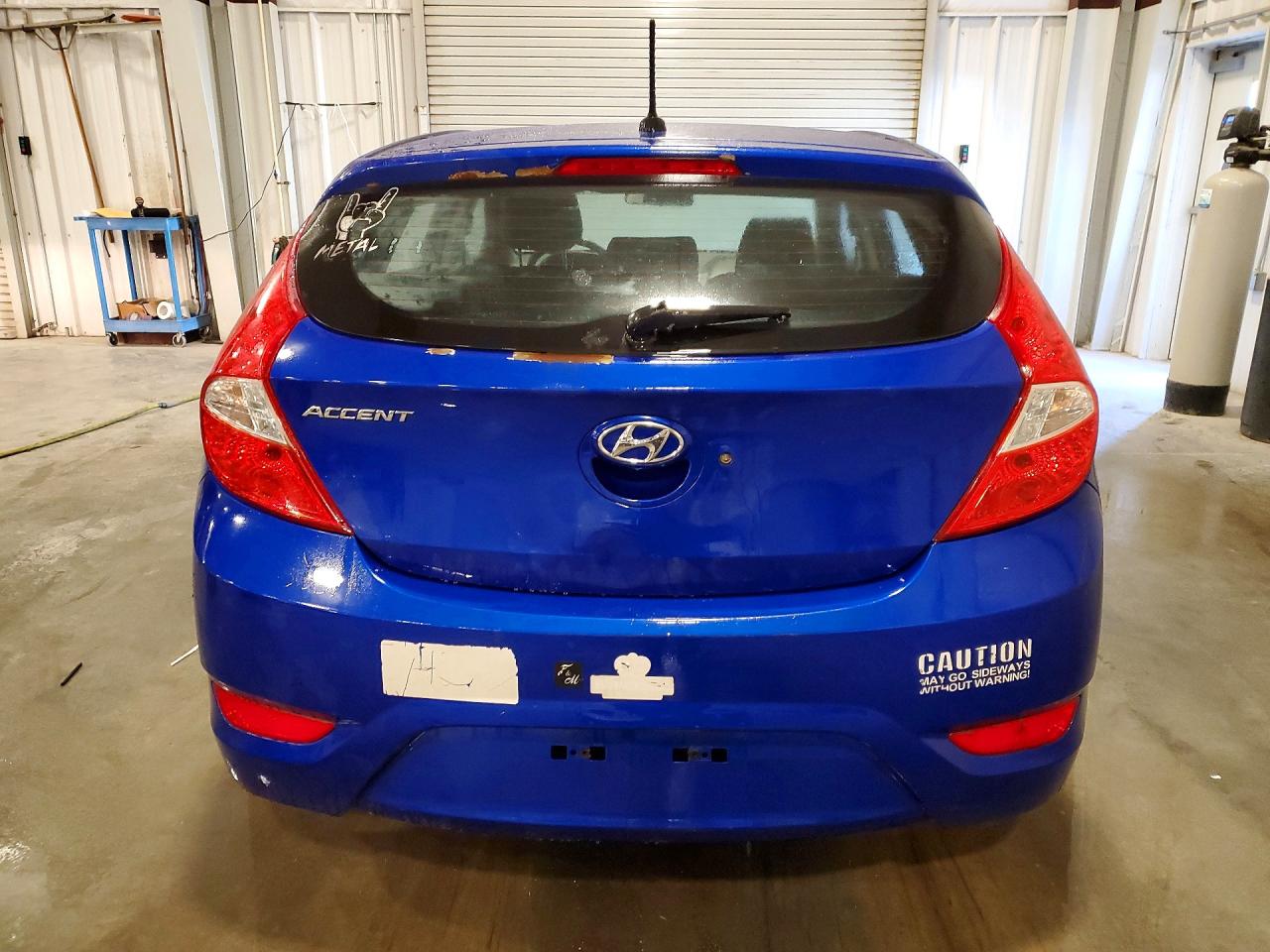 2014 Hyundai Accent VIN KMHCT5AE0EU168681 COPART salvage auction — Mechanical, Po - Non-Repairable, sold $825 on 2026-09-21 (photo 6)