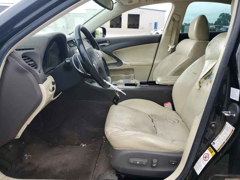 2009 Lexus Is 250 VIN JTHCK262X95032559 COPART salvage auction — FRONT END, OK - CERT OF TITLE-SALVAGE, sold $125 on 2026-07-23 (photo 7)