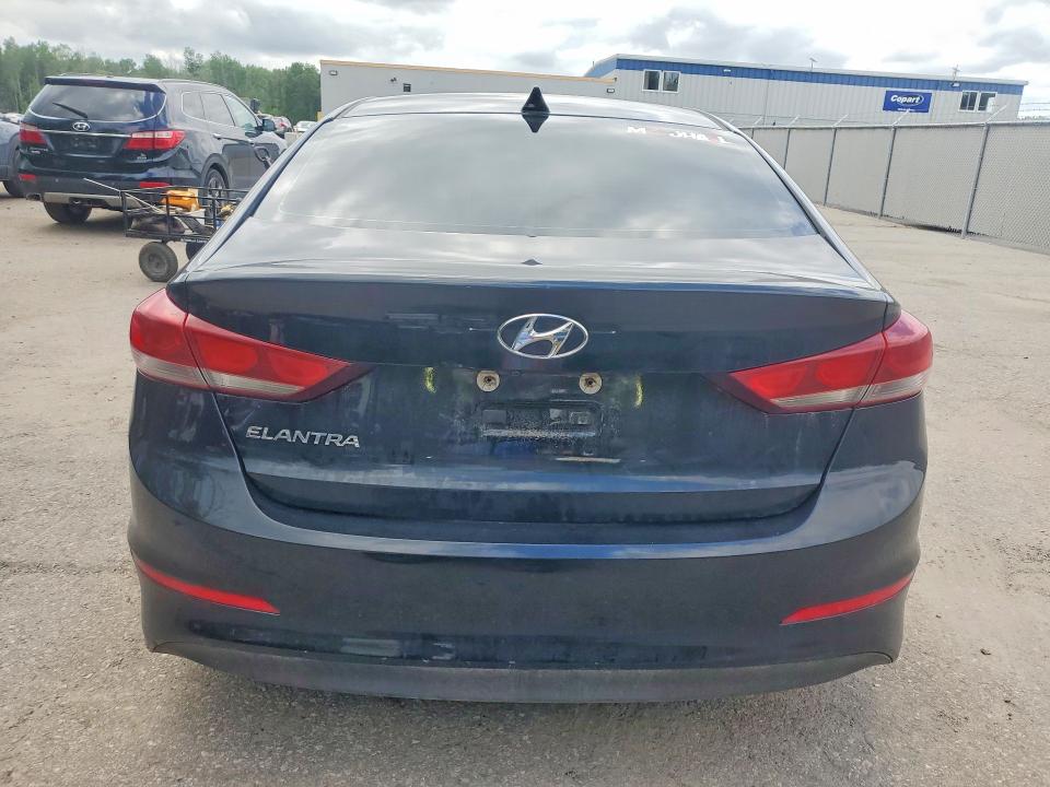 2017 Hyundai Elantra VIN KMHD84LF2HU129522 COPART salvage auction — FRONT END, On - Permit No Brand - Unfit, sold $2,100 on 2026-07-28 (photo 6)