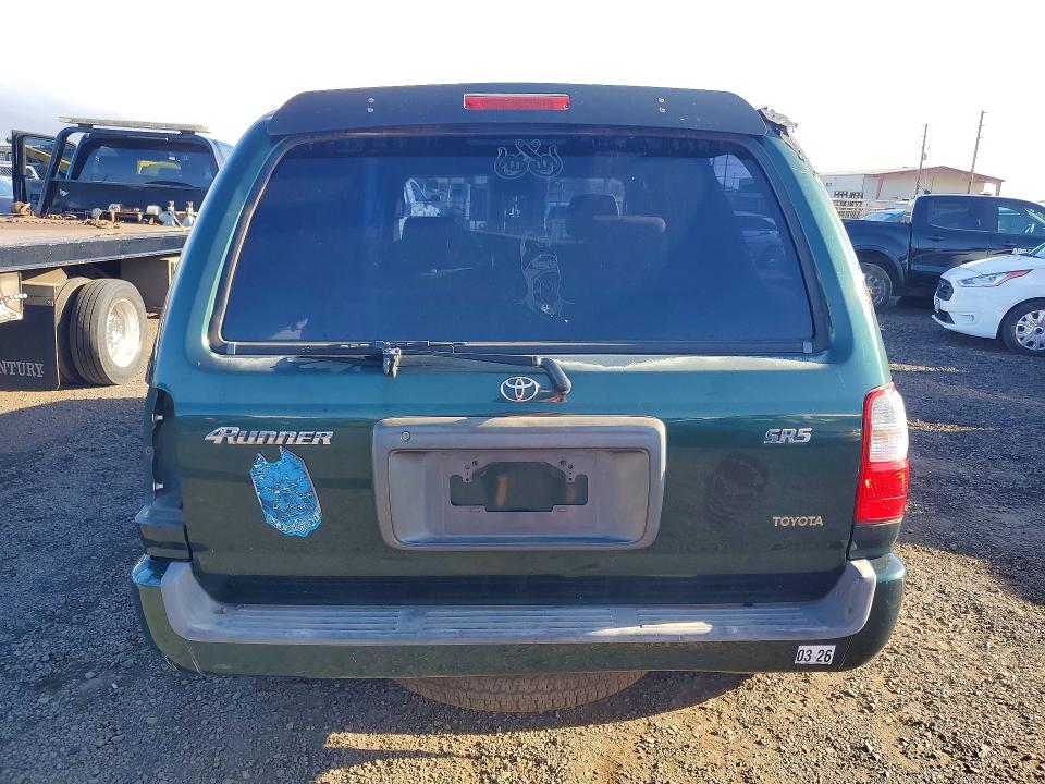 2001 Toyota 4runner VIN JT3GN86RX10182395 COPART salvage auction — SIDE, Hi - Bill Of Sale - Parts Only, sold $300 on 2026-07-06 (photo 6)