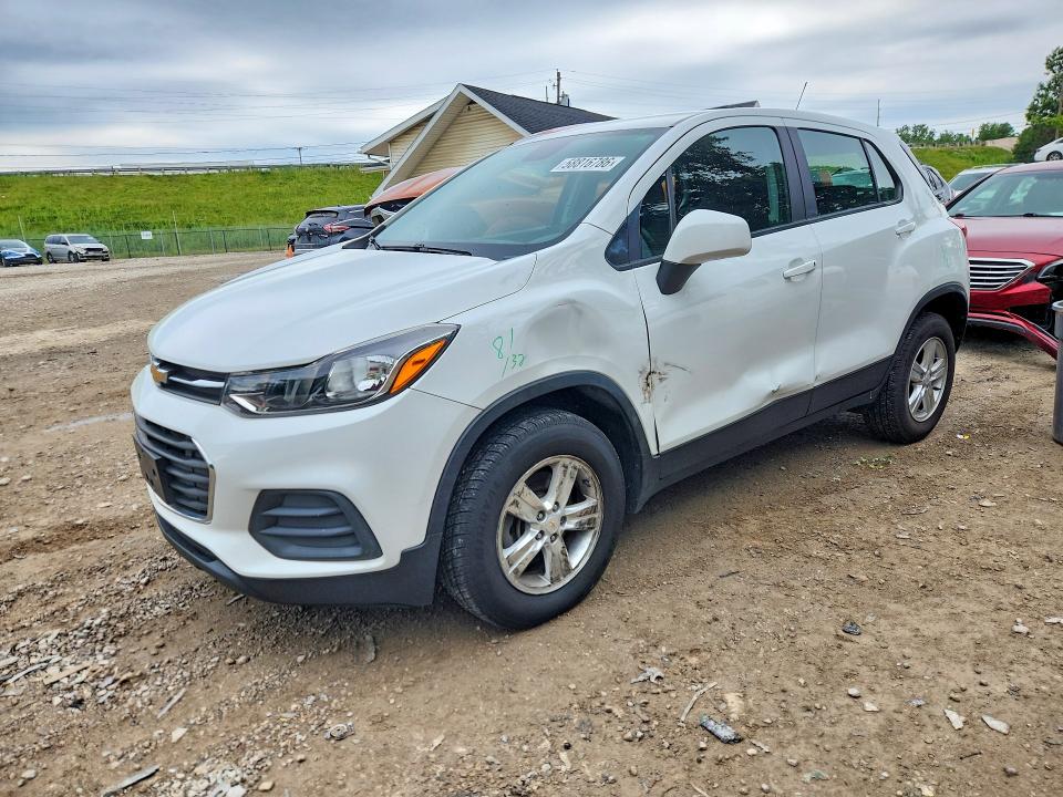 2018 Chevrolet VIN KL7CJNSB5JB732312 COPART salvage auction — FRONT END, Oh - Cert Of Title-Salvage, sold $2,550 on 2026-07-08 (photo 1)