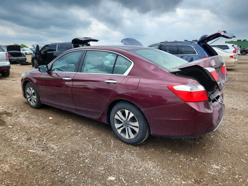 2013 Honda VIN 1HGCR2F31DA108435 COPART salvage auction — REAR END, Il - Salvage Certificate, sold $1,050 on 2026-07-09 (photo 2)