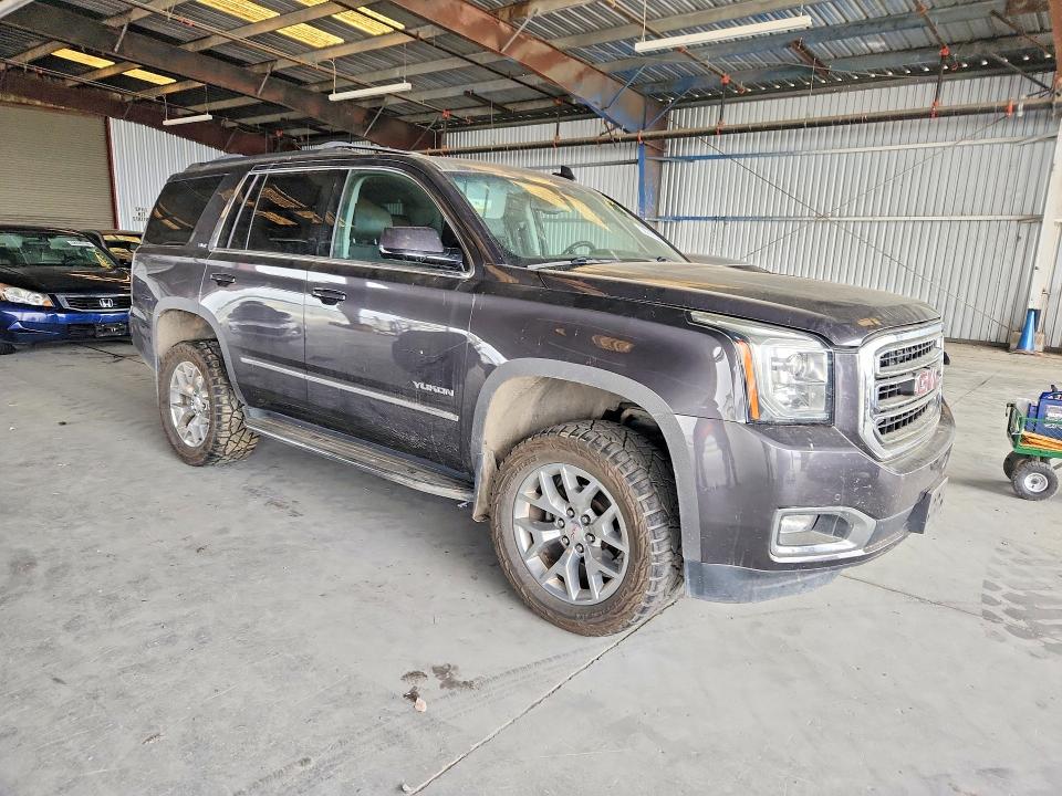 2017 Gmc Yukon VIN 1GKS2BKC7HR214338 COPART salvage auction — REAR END, Ca - Salvage Certificate, sold $6,100 on 2026-07-02 (photo 4)