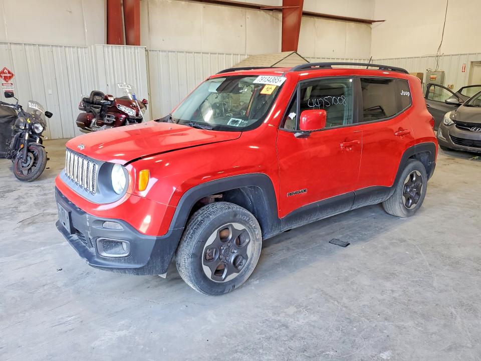 2015 Jeep Renegade VIN ZACCJBBHXFPC34805 COPART salvage auction — NORMAL WEAR, Ny - Cert Of Title-Parts Only, sold $500 on 2026-07-27 (photo 1)