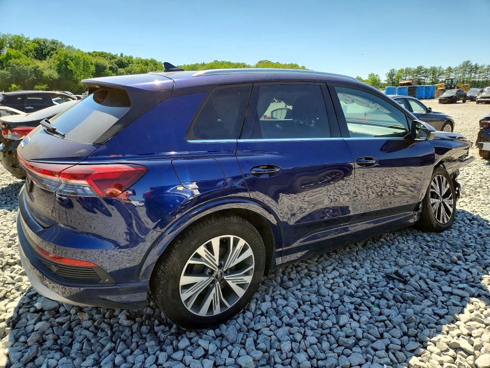 2023 Audi Q4 e-tron VIN WA1ACBFZ2PP050004 COPART salvage auction — FRONT END, Nj - Cert Of Title-Salvage, sold $10,500 on 2026-08-03 (photo 3)