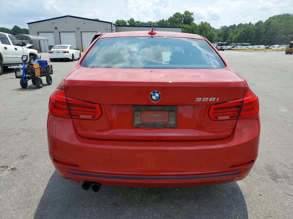 2016 BMW 3er VIN WBA8E9C52GP847682 COPART salvage auction — WATER/FLOOD, Nc - Salvage Cert-Water/Flood Damag, sold $275 on 2026-07-02 (photo 6)