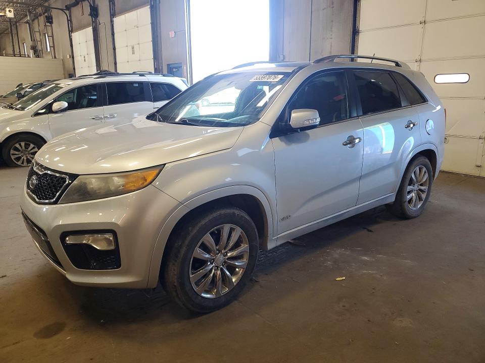 2012 Kia Sorento VIN 5XYKWDA21CG188590 COPART salvage auction — SIDE, Mn - Cert Of Title-Salvage, sold $1,200 on 2026-07-07 (photo 1)
