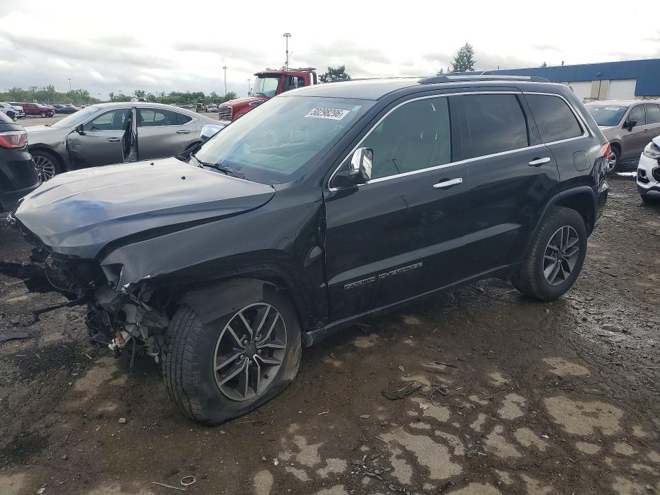 2019 Jeep VIN 1C4RJFBG3KC667132 COPART salvage auction — FRONT END, MI - CERTIFICATE OF TITLE, sold $3,300 on 2026-07-02 (photo 1)