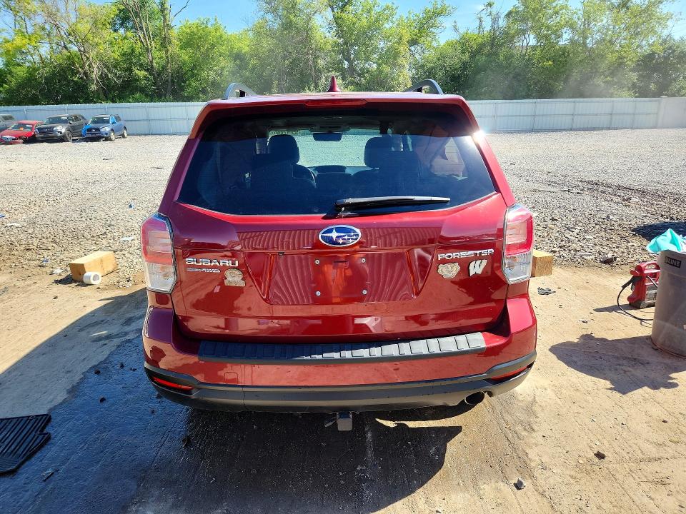 2018 Subaru Forester VIN JF2SJAJCXJH599370 COPART salvage auction — FRONT END, Wi - Certificate Of Title, sold $900 on 2026-07-27 (photo 6)