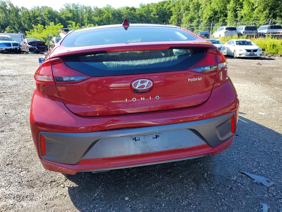 2022 Hyundai Ioniq VIN KMHC75LC8NU275199 COPART salvage auction — FRONT END, Md - Cert Of Salvage > 75% Damage, sold $1,550 on 2026-07-21 (photo 6)