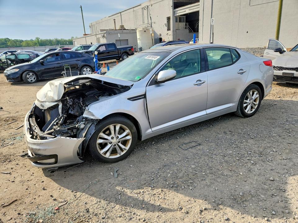 2012 Kia Optima VIN 5XXGN4A74CG060885 COPART salvage auction — FRONT END, Va - Cert Of Title - Salvage, sold $450 on 2026-07-15 (photo 1)