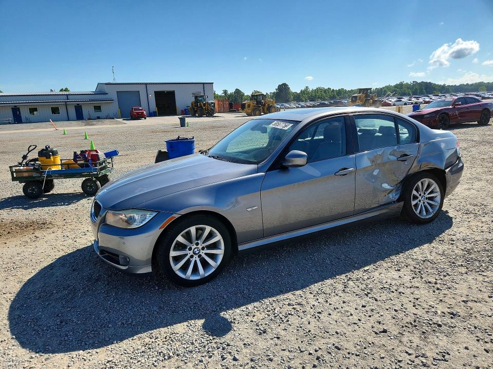 2009 BMW 3er VIN WBAPH77549NM46392 COPART salvage auction — SIDE, NC - SALVAGE CERTIFICATE OF TITLE, sold $275 on 2026-08-03 (photo 1)