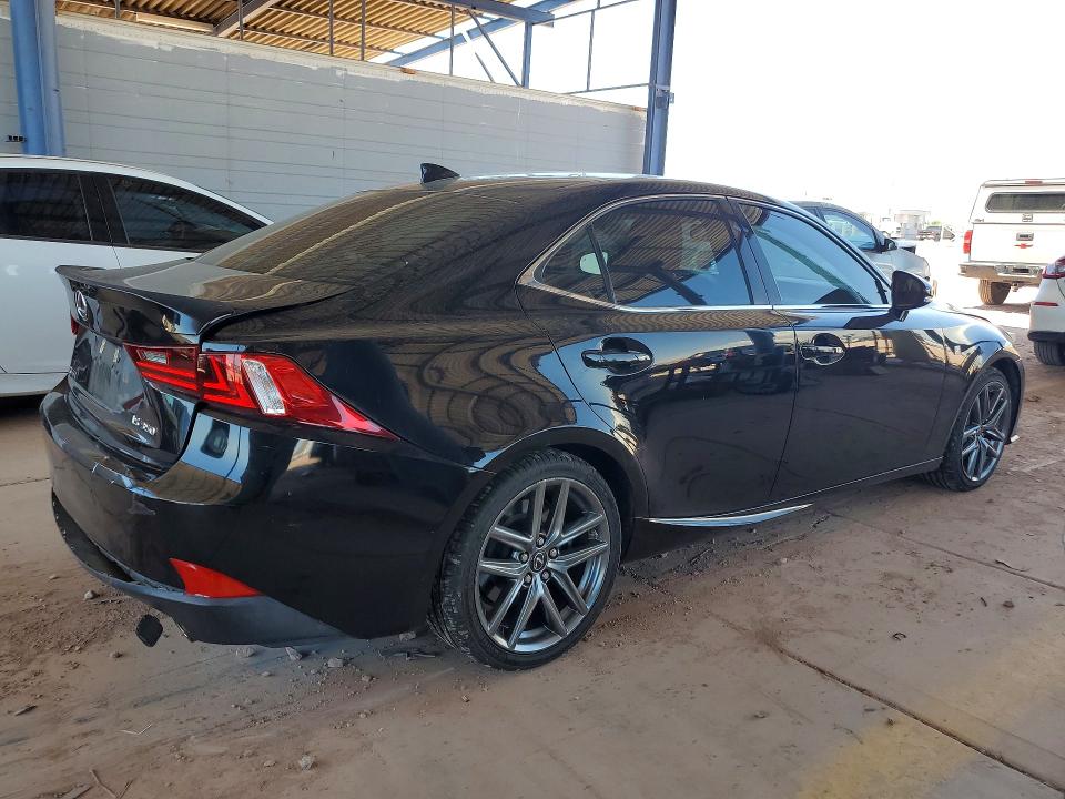 2015 Lexus Is 350 VIN JTHBE1D25F5022193 COPART salvage auction — REAR END, Az - Cert Of Title- Non Repair, sold $6,200 on 2026-07-14 (photo 3)
