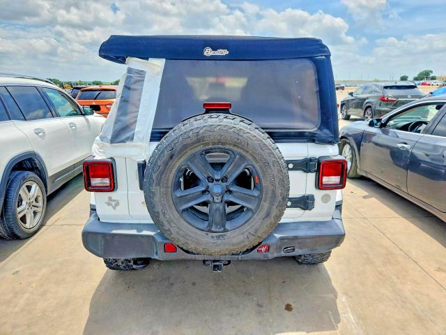 2020 Jeep Wrangler / VIN 1C4HJXENXLW148851 COPART salvage auction — REAR END, Tx - Salvage Vehicle Title, sold $9,400 on 2026-07-30 (photo 6)