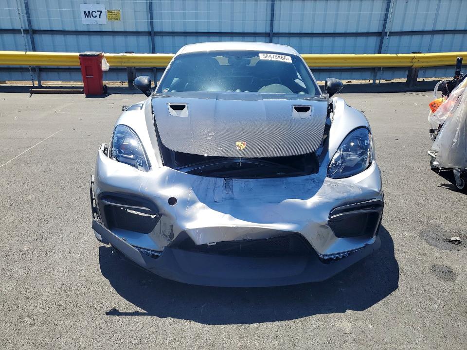 2024 Porsche VIN WP0AE2A89RK274577 COPART salvage auction — FRONT END, Ca - Salvage Certificate, sold $90,500 on 2026-08-17 (photo 5)