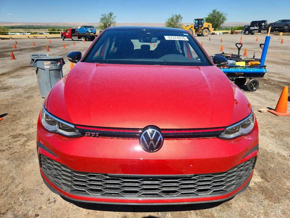 2024 Volkswagen Gti VIN WVWHA7CD8RW230385 COPART salvage auction — REAR END, Nm - Cert Of Title-Salvage, sold $7,500 on 2026-07-27 (photo 5)