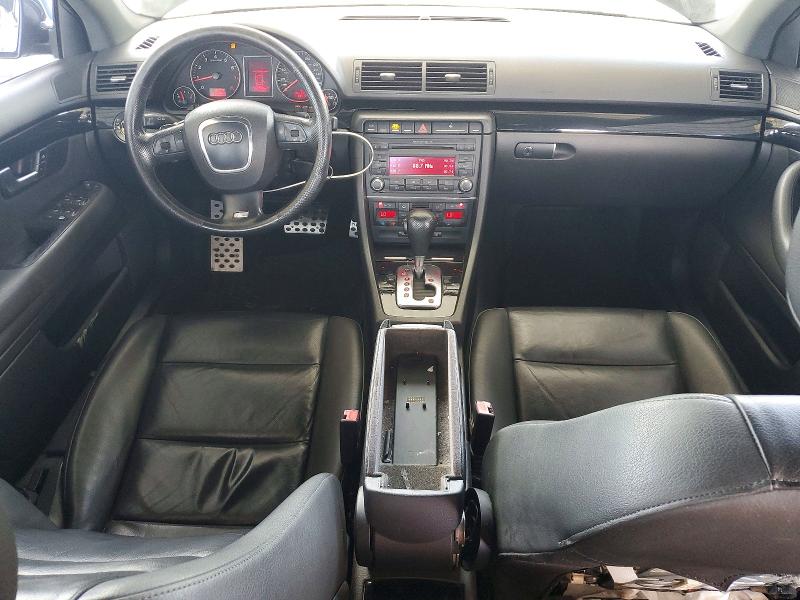 2007 Audi A4 VIN WAUBF78E17A017343 COPART salvage auction — SIDE, GA - CERT OF TITLE-SALVAGE (P), sold $400 on 2026-07-16 (photo 8)