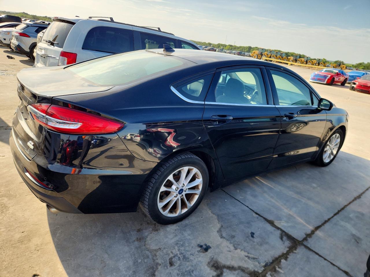 2020 Ford Fusion VIN 3FA6P0HD0LR191264 COPART salvage auction — Normal Wear, OK - CERT OF TITLE-REPOSSESSION, sold $1,050 on 2026-07-02 (photo 3)