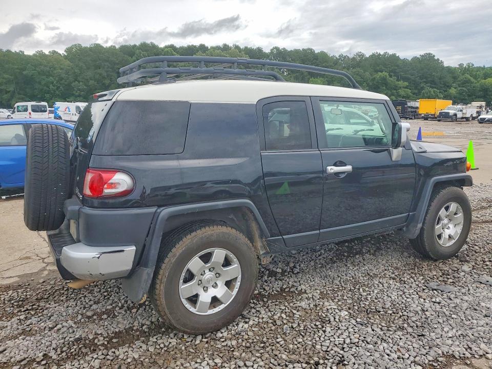 2008 Toyota Fj cruiser VIN JTEZU11F28K007919 COPART salvage auction — FRONT END, Ms - Cert Of Title-Salvaged, sold $3,400 on 2026-07-10 (photo 3)