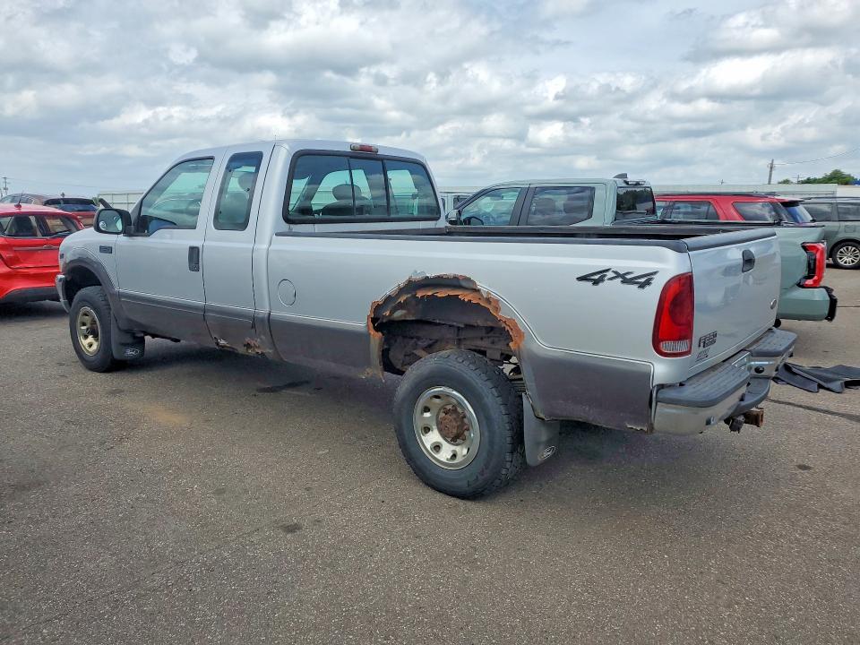 2002 Ford F-250 super duty VIN 1FTNX21L02EA58699 COPART salvage auction — MECHANICAL, Wi - Certificate Of Title, sold $800 on 2026-07-09 (photo 2)