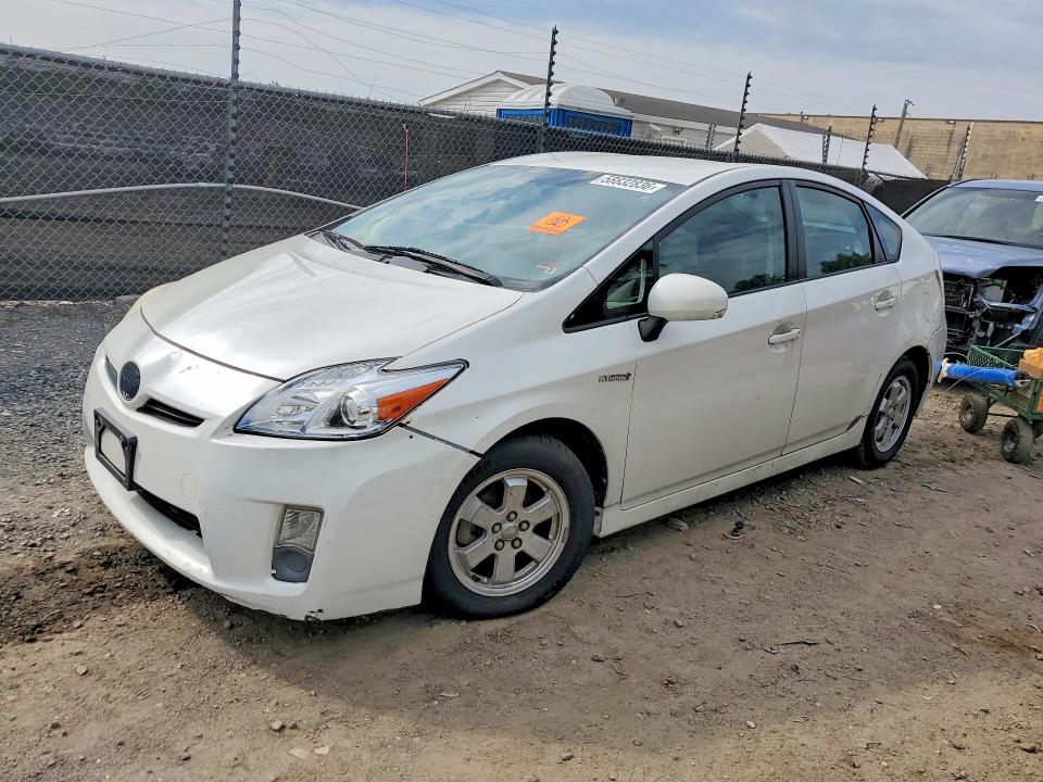 2011 Toyota Prius VIN JTDKN3DU9B0296485 COPART salvage auction — FRONT END, Va - Certificate Of Title, sold $1,900 on 2026-07-09 (photo 1)