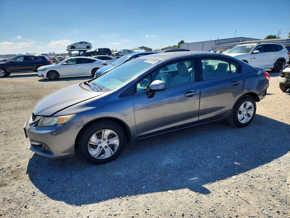 2013 Honda Civic VIN 19XFB2F56DE215379 — COPART salvage auction photo