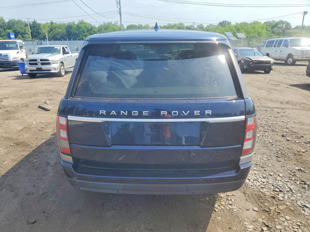 2017 Land Rover Range Rover VIN SALGS2FV8HA376435 COPART salvage auction — Minor Dent/Scratches, MD - CERTIFICATE OF TITLE, sold $3,650 on 2026-07-03 (photo 6)