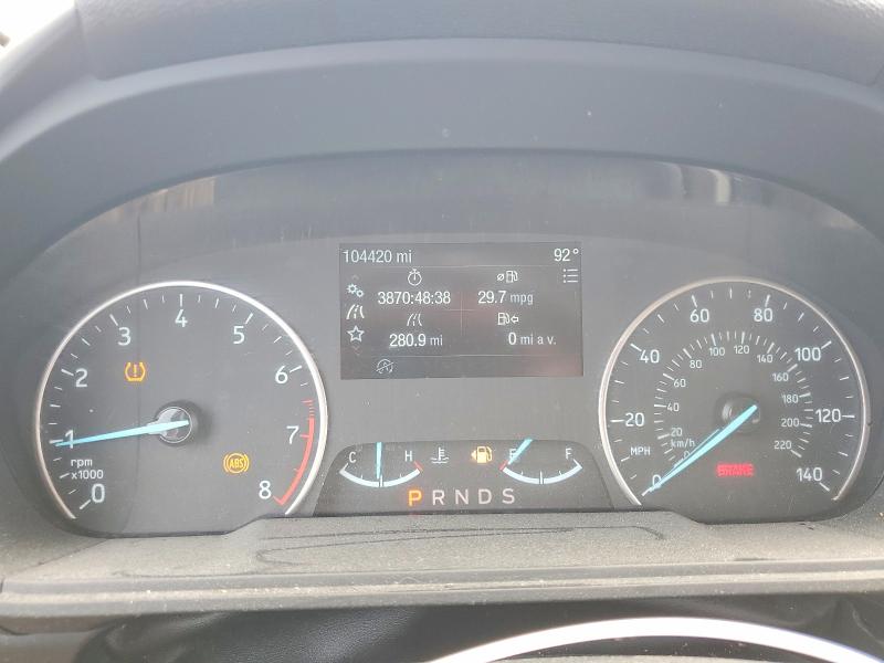 2018 Ford Ecosport VIN MAJ3P1TE8JC168836 COPART salvage auction — FRONT END, Tx - Salvage Vehicle Title, sold $1,000 on 2026-07-09 (photo 9)