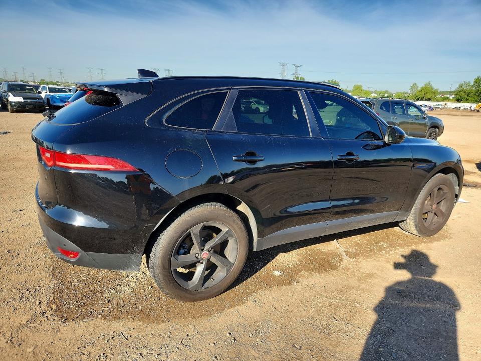2019 Jaguar F-pace VIN SADCJ2FX7KA609467 COPART salvage auction — FRONT END, Il - Salvage Certificate, sold $5,600 on 2026-07-09 (photo 3)