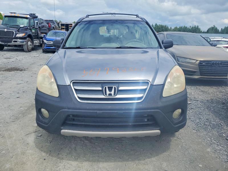 2006 Honda Cr-v VIN JHLRD78576C815391 COPART salvage auction — SIDE, Qc - Gravement Accidente, sold $125 on 2026-07-28 (photo 5)
