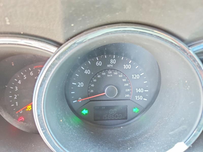 2013 Kia Sorento VIN 5XYKT3A1XDG378626 COPART salvage auction — FRONT END, Tn - Salvage Certificate, sold $1,400 on 2026-07-27 (photo 9)